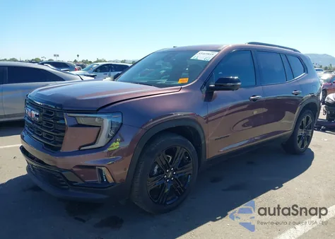 2025 GMC Acadia Fwd Elevation из США, поврежденный, VIN 1GKENKRS9SJ231309